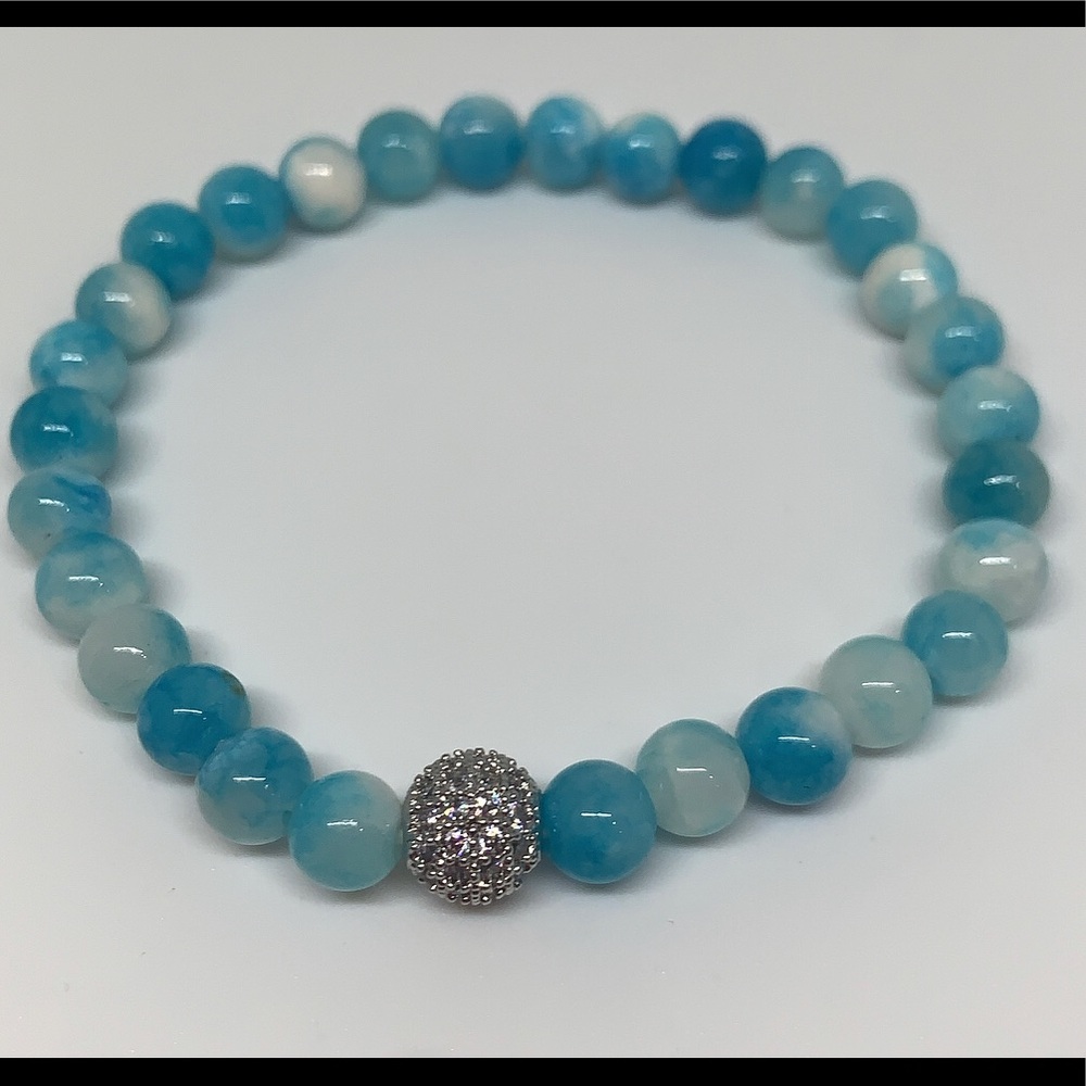 🛍 Big Sale ..Jade Beaded Bracelet